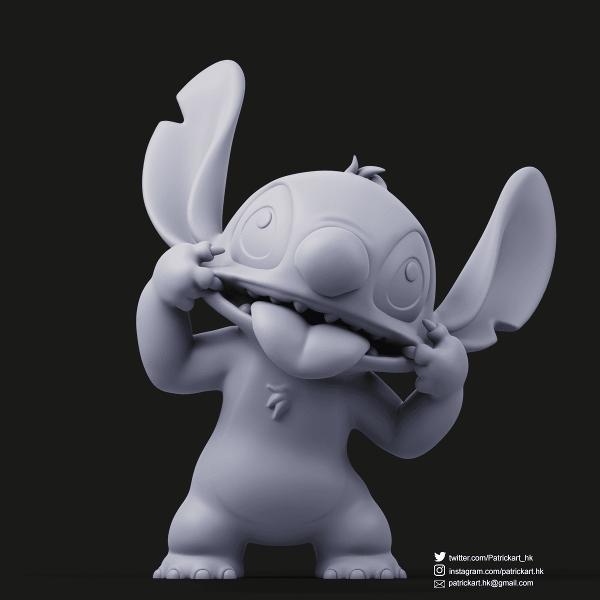 Stitch 3d model