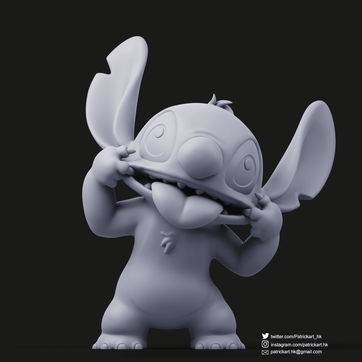 Stitch 3d model