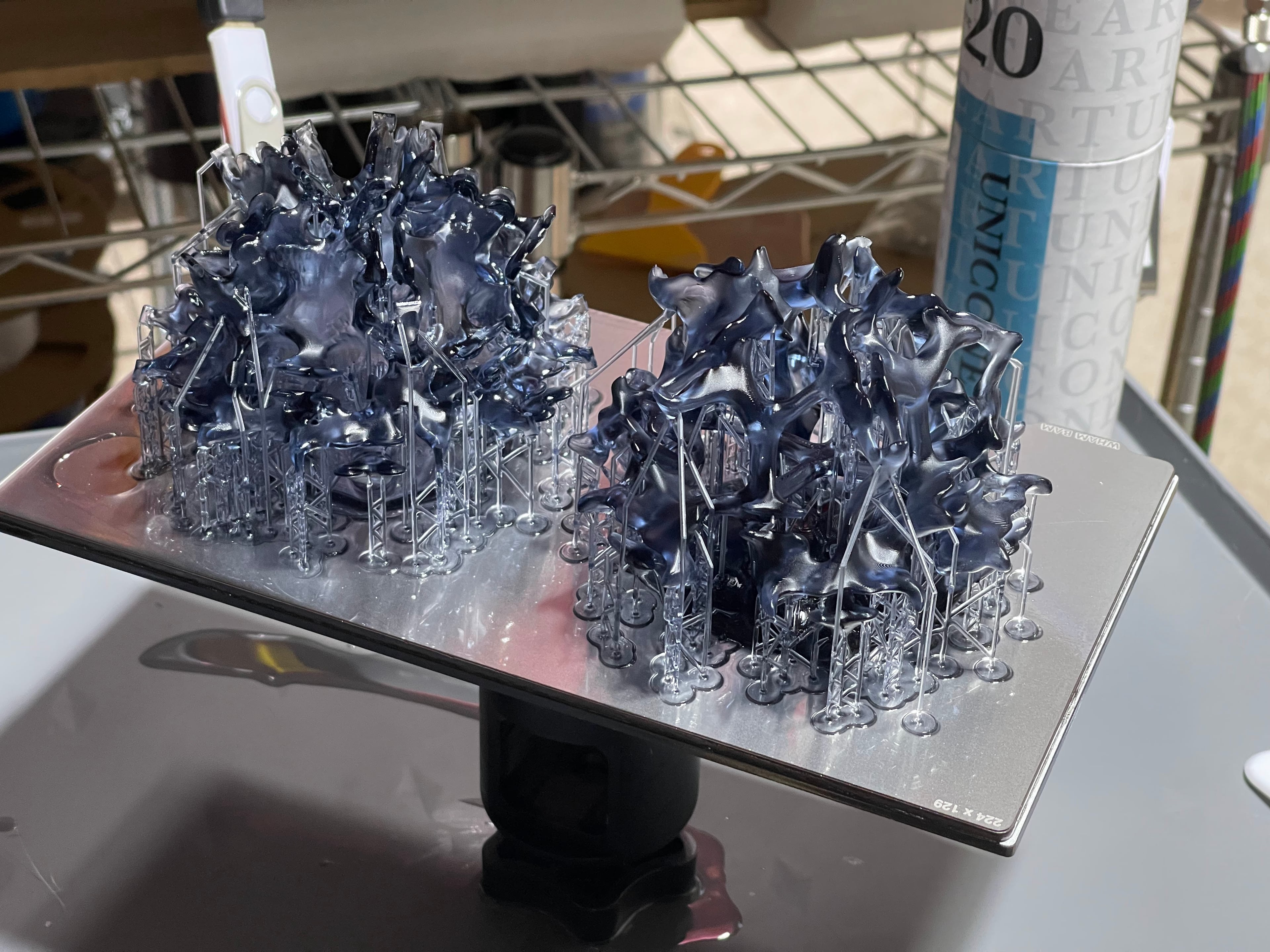 Funky SD/microSD Card Tree 3d model
