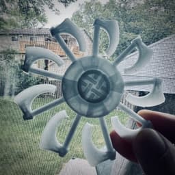 Viking Beared Axe Fidget Spinners 3d model