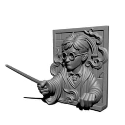 Harry potter Wall Art 3d model