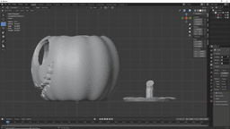 Jack o lantern pumpkin StitchMouth 3d model
