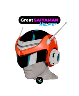 Great Saiyaman Helmet 3d model