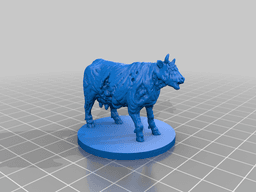 Zombie Cow 3d model
