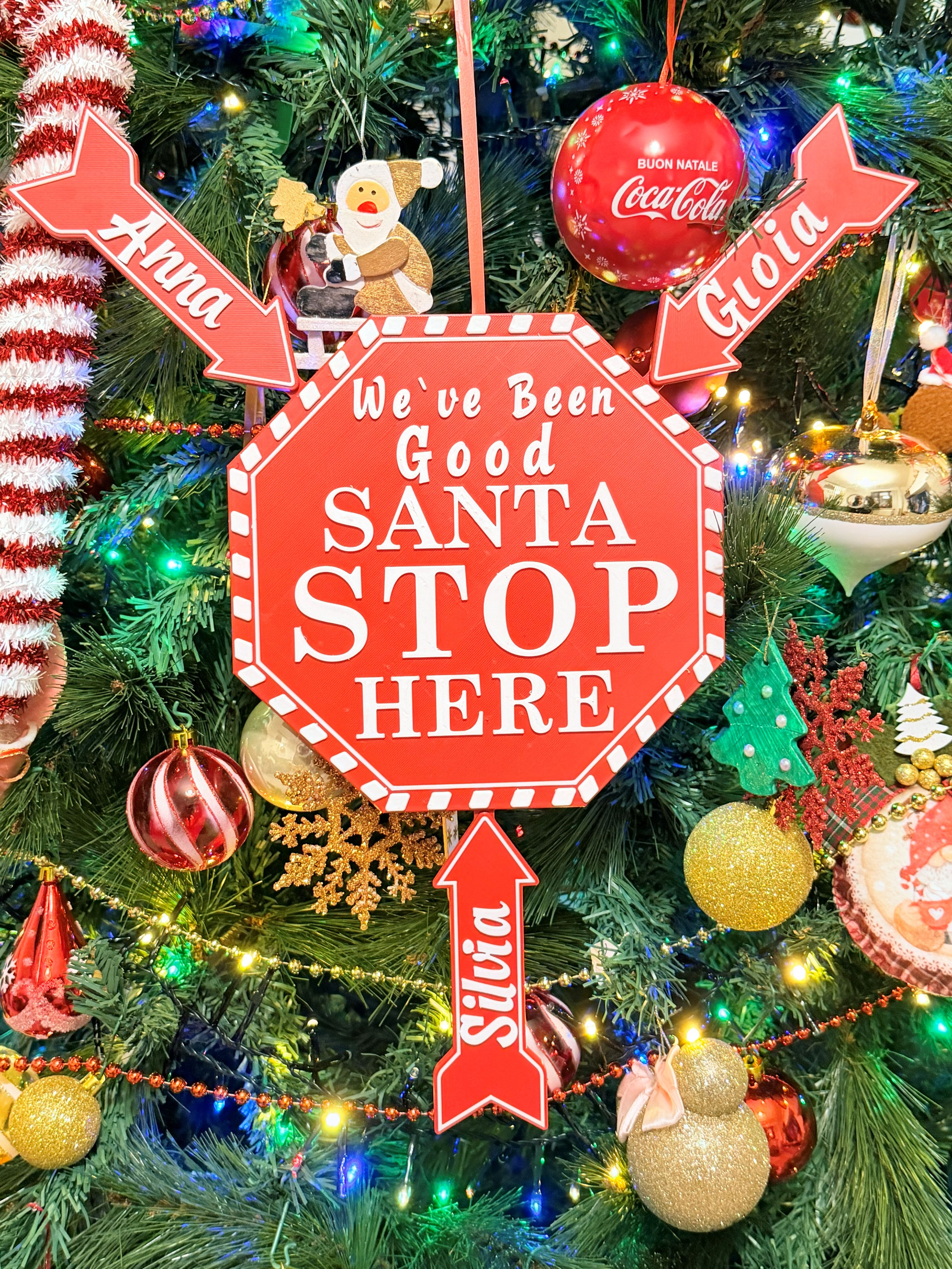 SANTA STOP HERE 3d model
