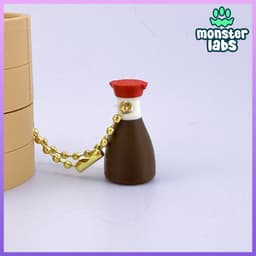 EXCLUSIVE: Dumpling Fidget Clicker Keychain 3d model