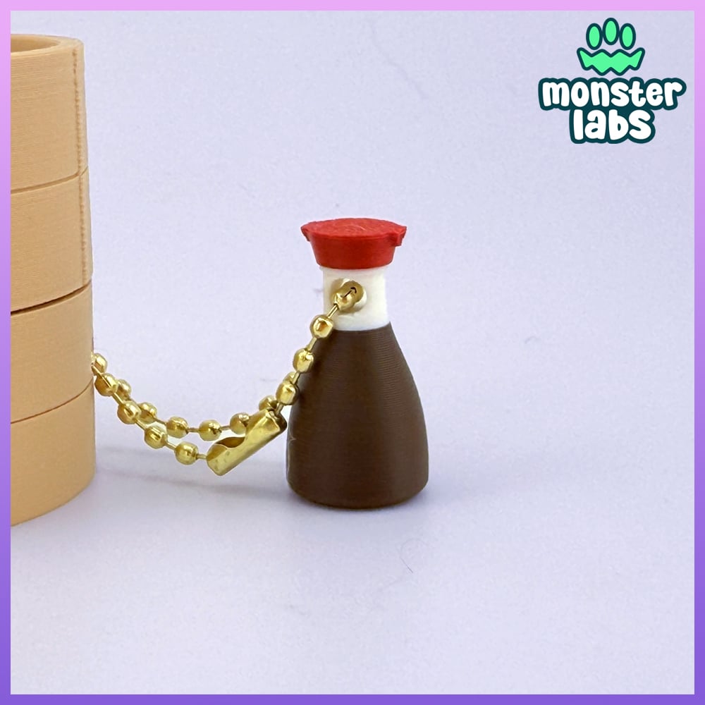 EXCLUSIVE: Dumpling Fidget Clicker Keychain 3d model