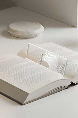 Ocean Bookmark, Gift Idea 3d model
