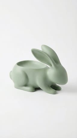 Sculptural Rabbit Desk Organizer & Catchall 3d model