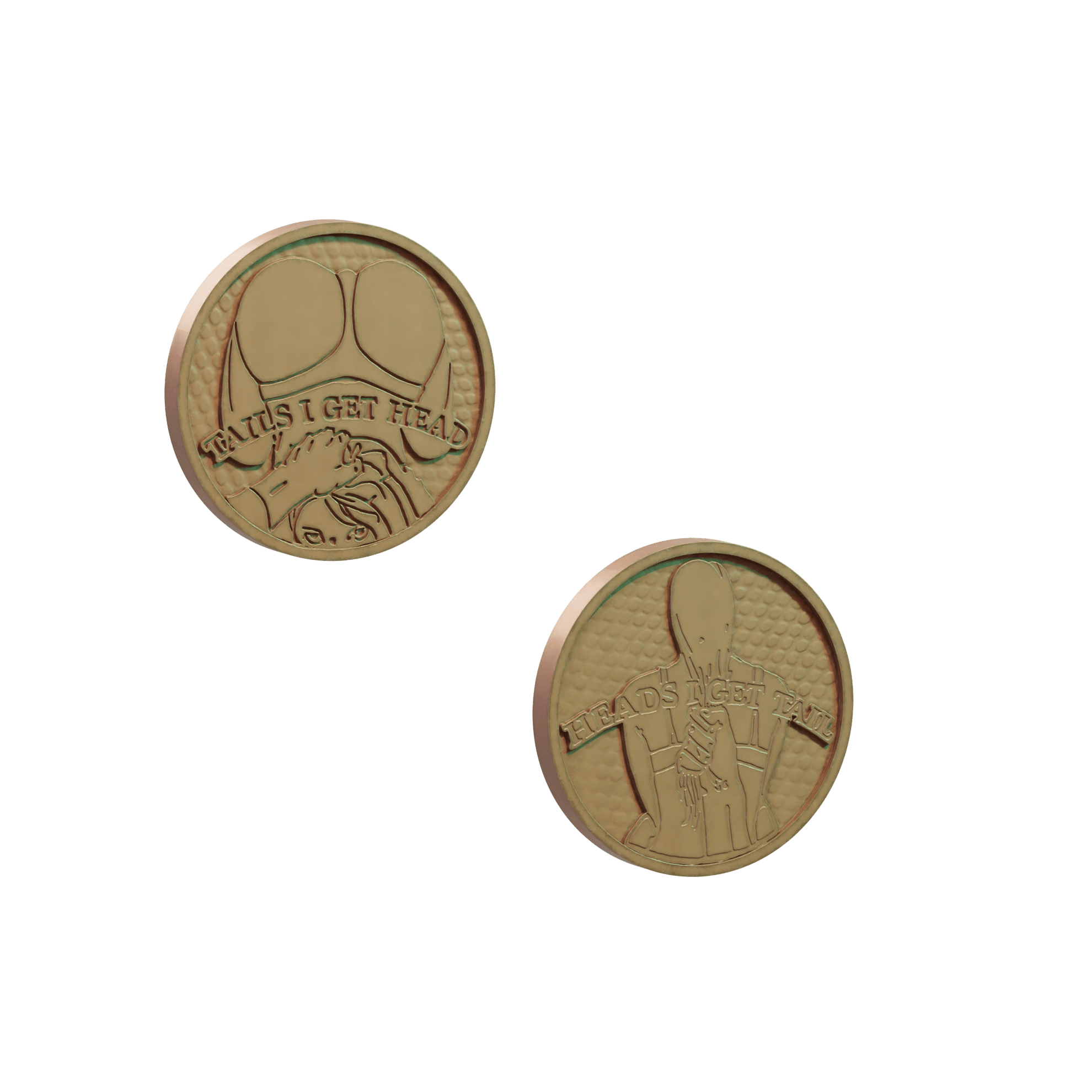 Heads Tails Coin 3d model