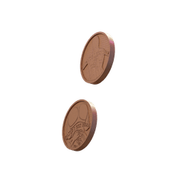 Heads Tails Coin 3d model