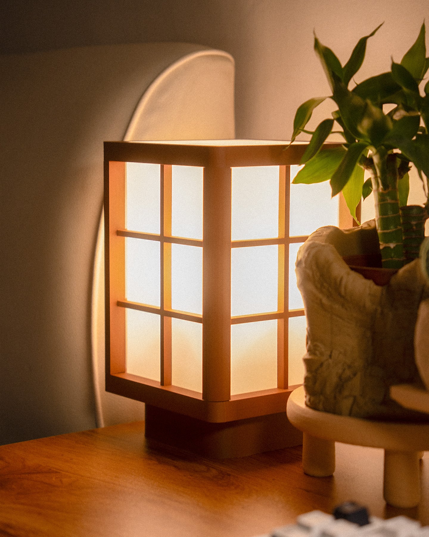 Shoji Lamp 3d model