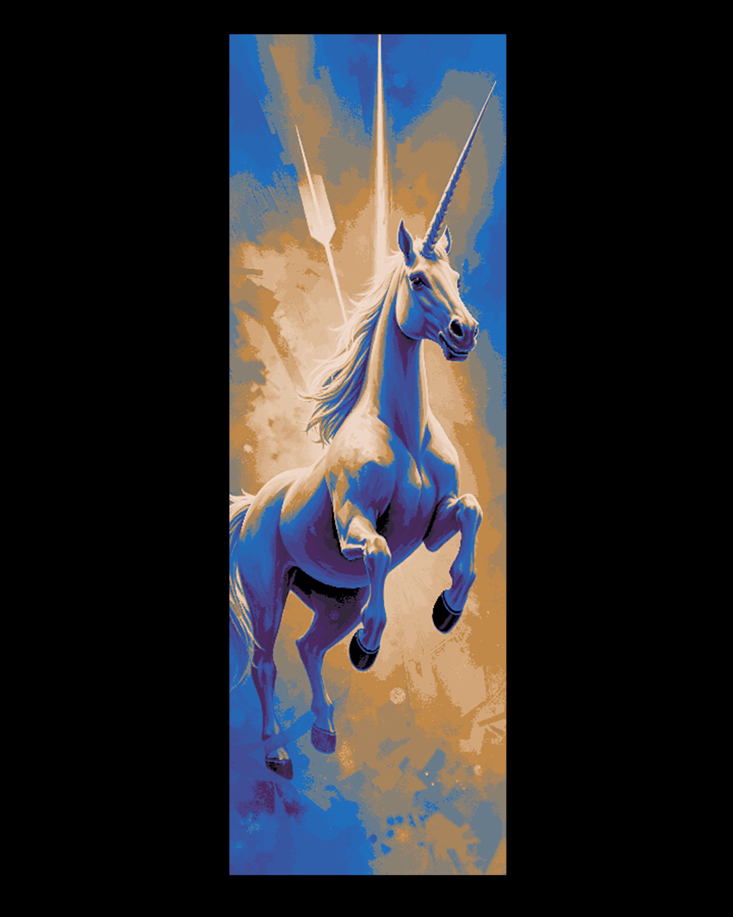 Magical Unicorn Bookmarks 3d model