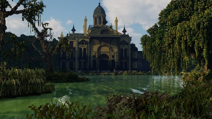 Minecraft Haunted Mansion 3d model
