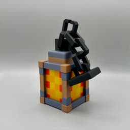 Minecraft Lantern - Tealight Flickering Lantern 3d model