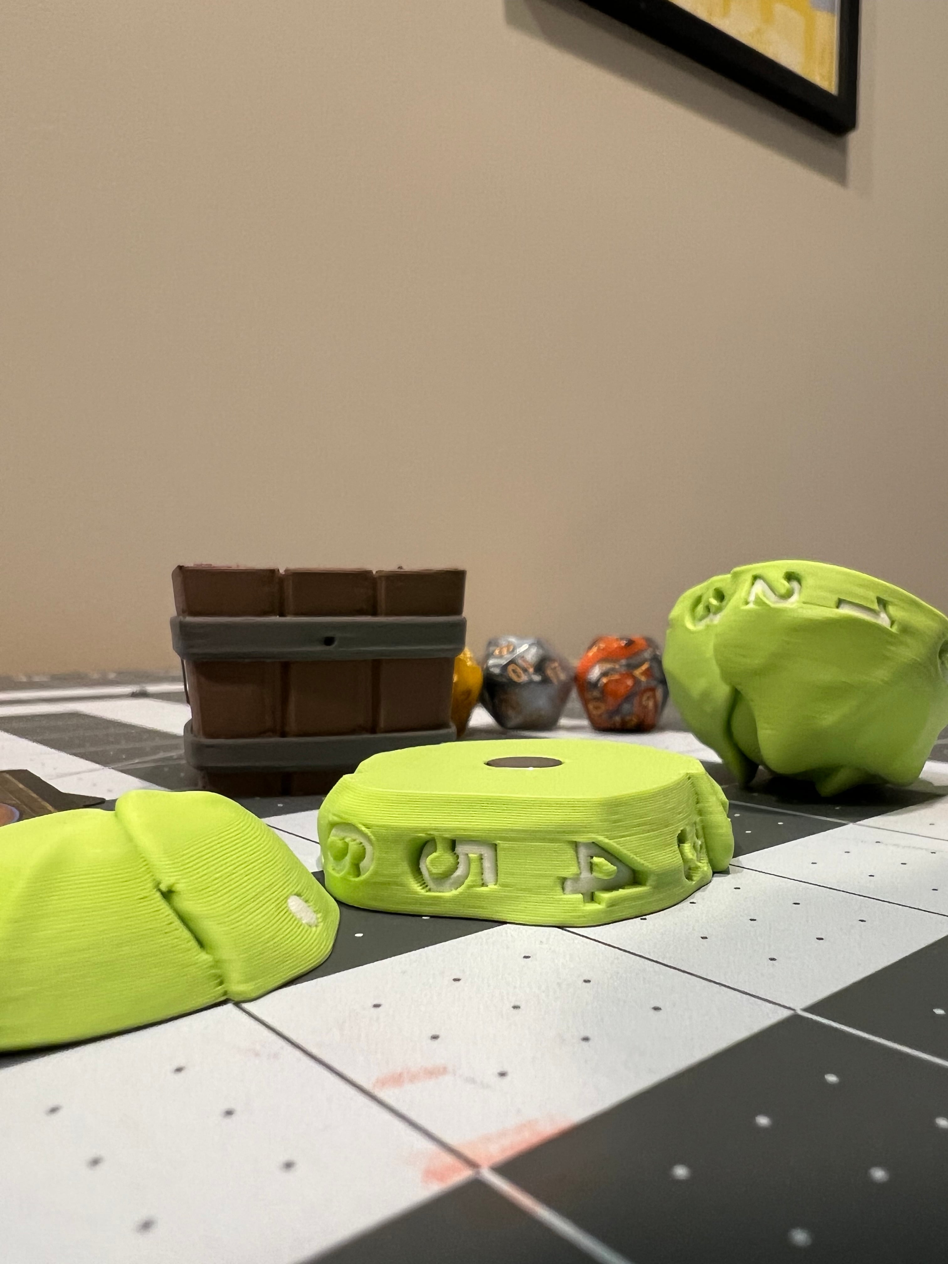 Cabbage Life Counter 3d model