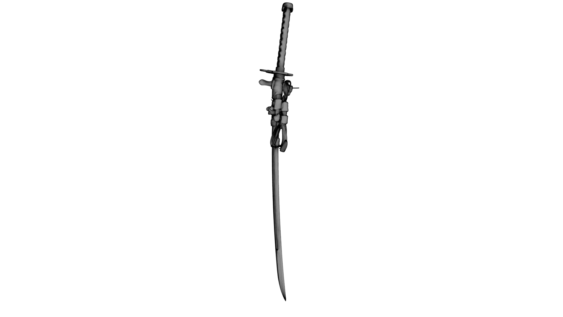 Weathered Blade 3d model
