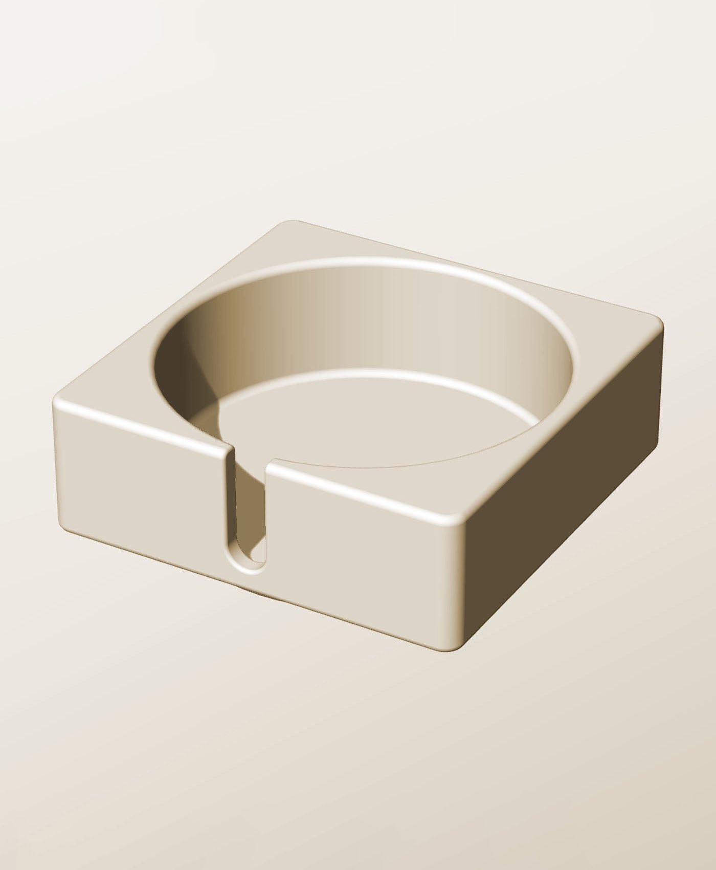 CS96-35-S Slotted container modular stackable module bin box 3d model