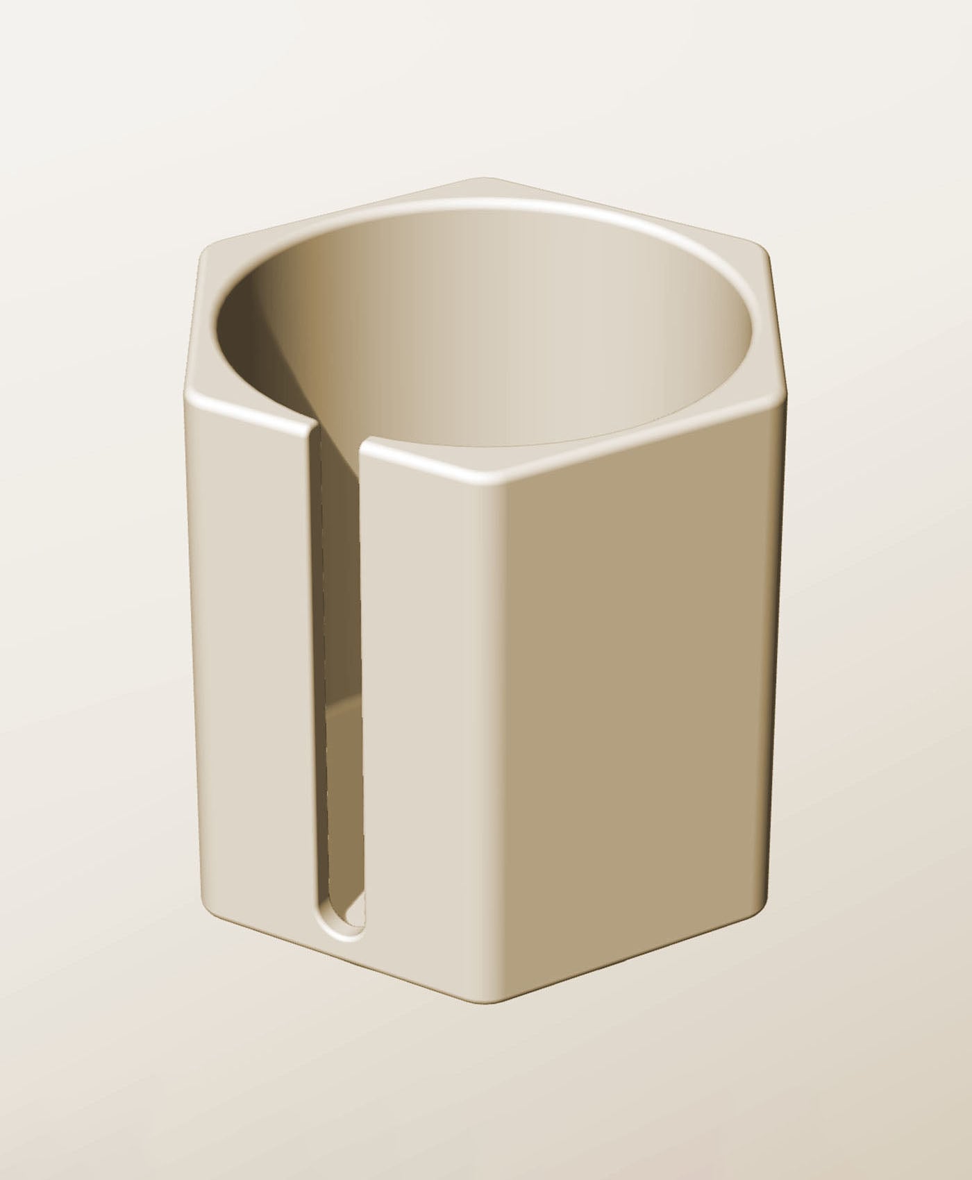CH96-110-S Stackable slotted component box for creative makers 3d model