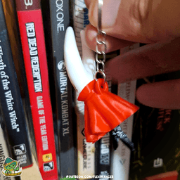 Hornet - Hollow Knight| Flexi Print-in-place Keychain | Multicolor 3d model
