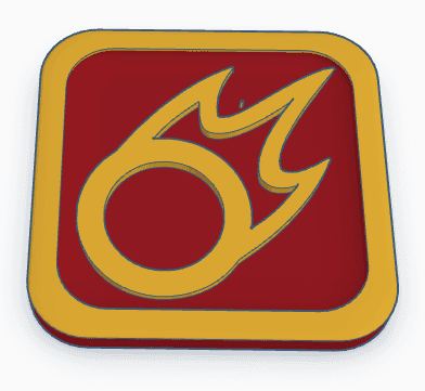 Final Fantasy 14 job coaster black mage 3d model