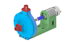 CENTRIFUGAL PUMP USING 775 MOTOR 3d model