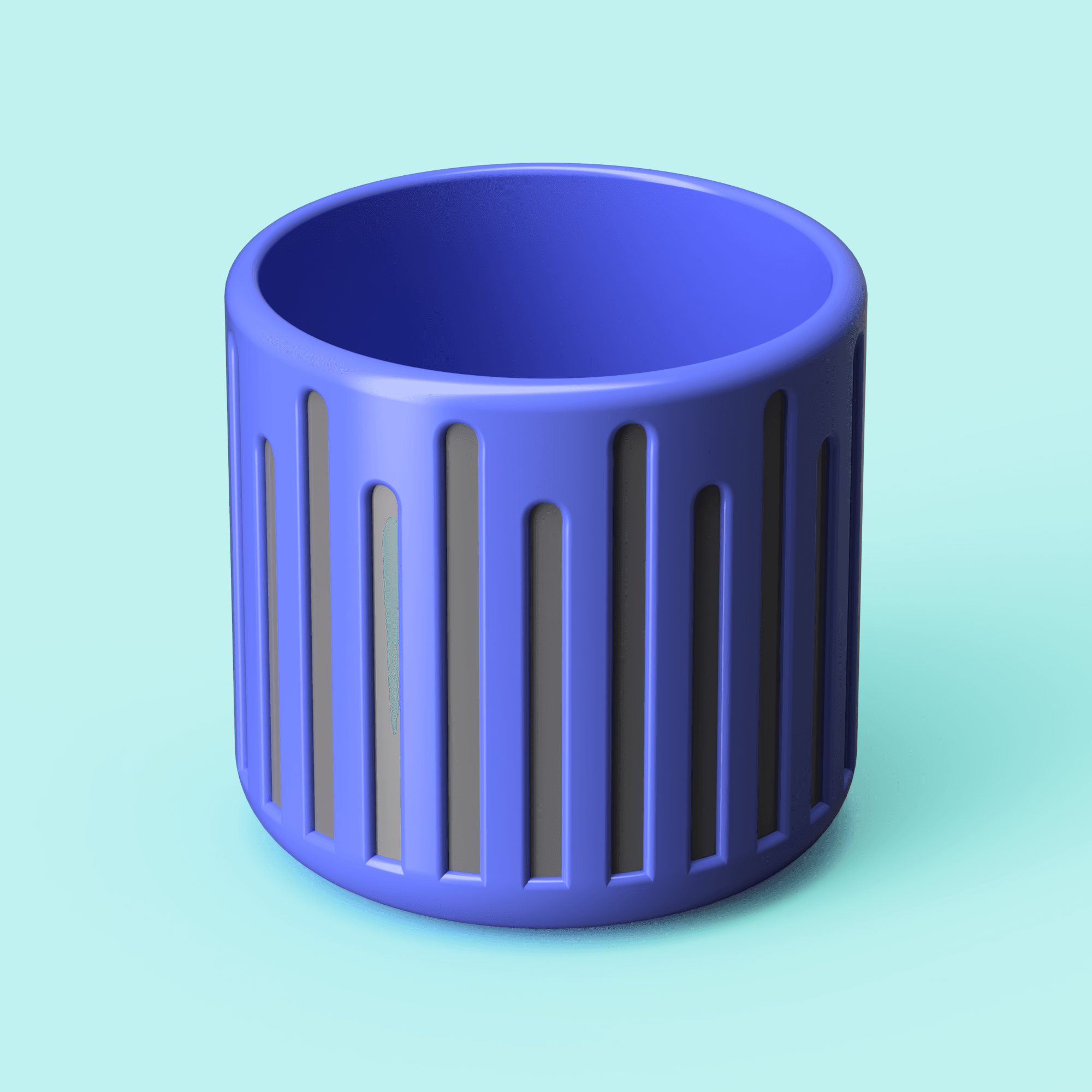 Faceted Planter 3d model