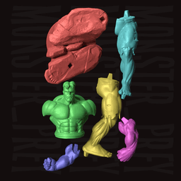 Red Hulk FREE 3D Print model 3d model