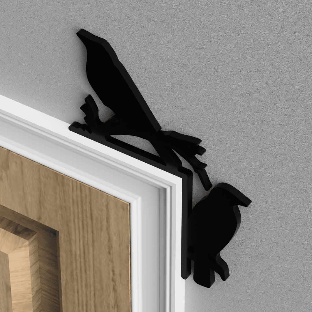 Birds Door Topper 3d model