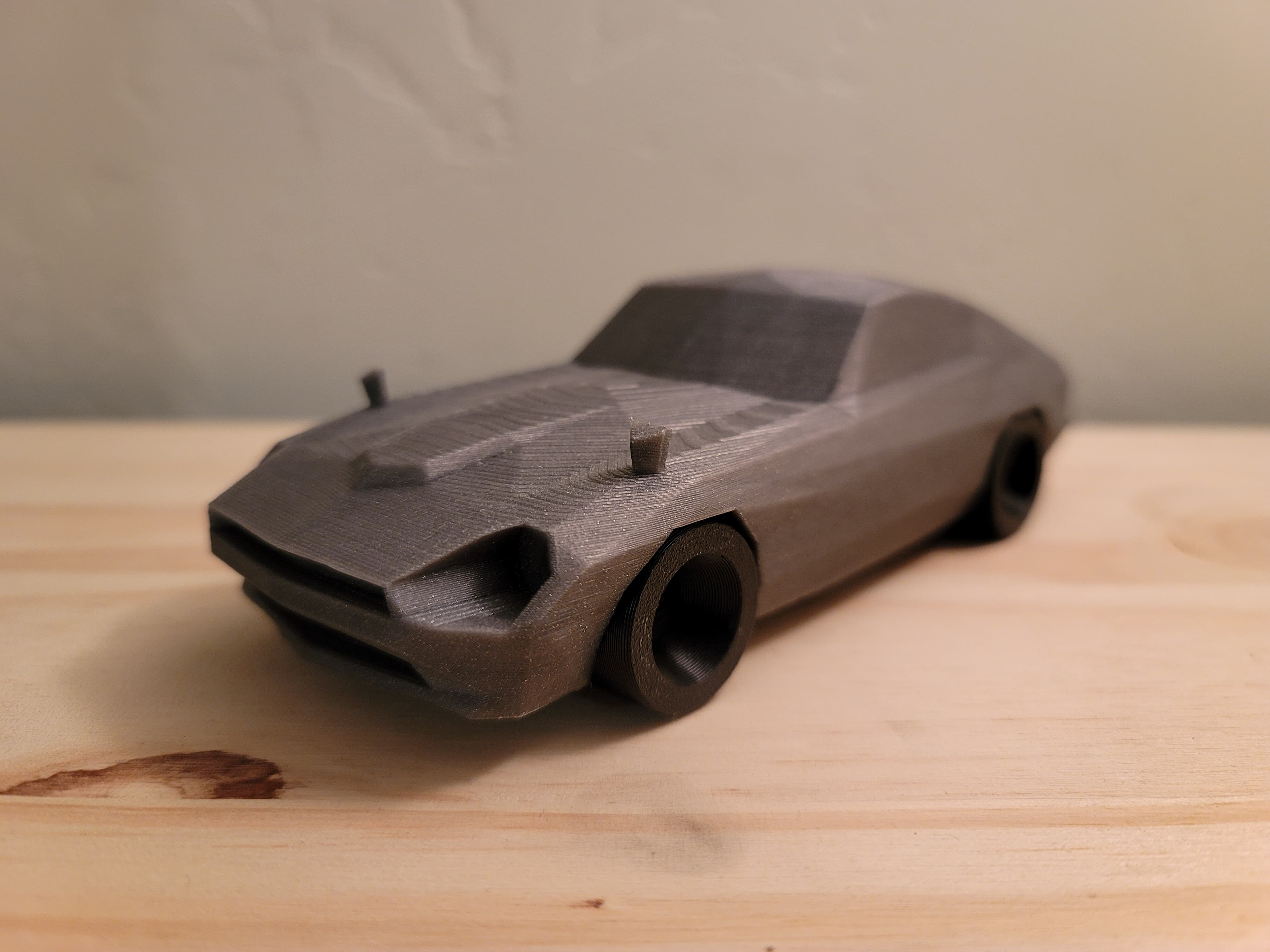 Low Poly Datsun 240Z - Remastered 3d model
