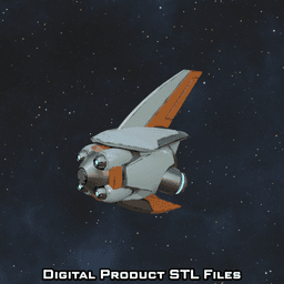 Si Fi Juno Drone Overwatch 2 3d model