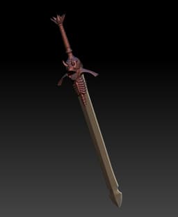 Rebellion Sword 3d model