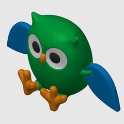ARTICULATED OWL 3d model