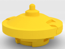 BEYBLADE MASTER DRIGER | COMPLETE | PLASTIC GEN SERIES 3d model