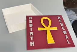Egyptian Ankh Box 3d model