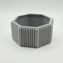 Design Remote Control Holder "Oct Nut" 3d model