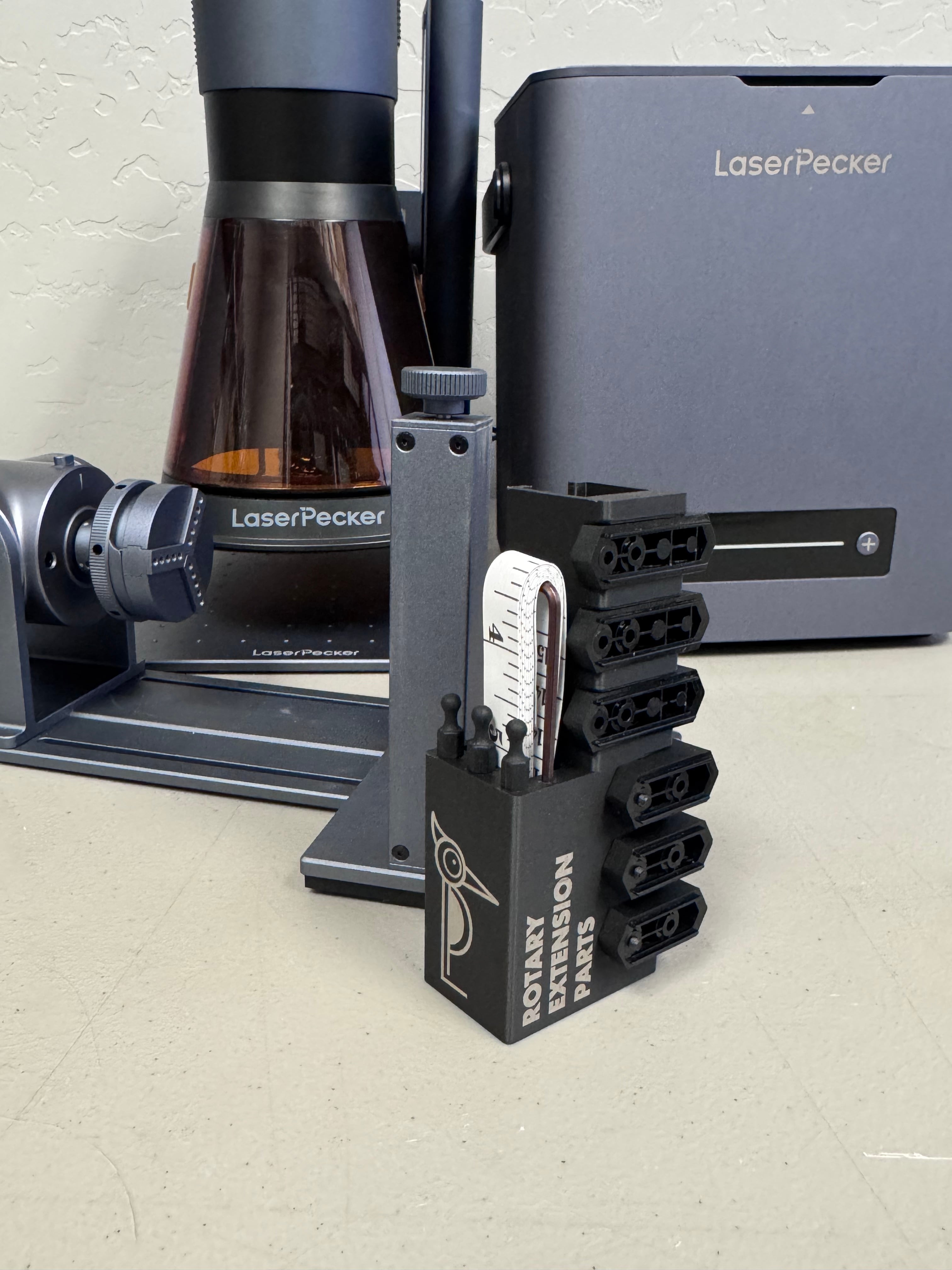 Laser Pecker Rotary Tool Accessory Holder.3mf 3d model