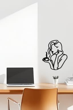 Lady Wall Art, Wall Decor, Home Decor 3d model
