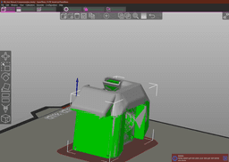 Microswiss NG/NG Revo fan shroud differences 3d model