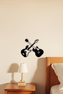 Guitar Wall Art, Wall Decor, Home Decor 3d model