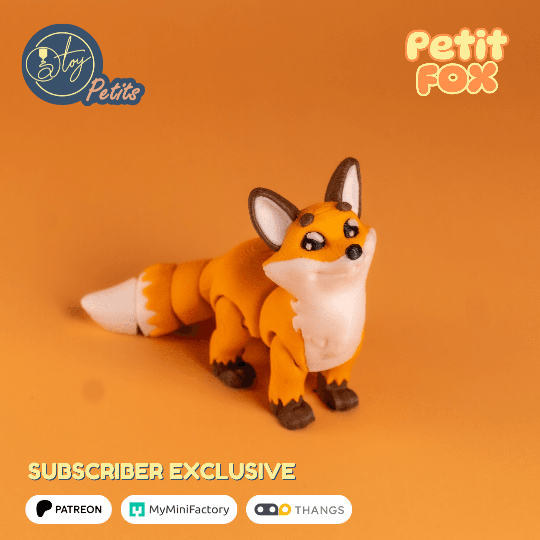 PETIT FOX 3d model