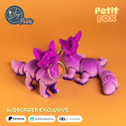 PETIT FOX 3d model