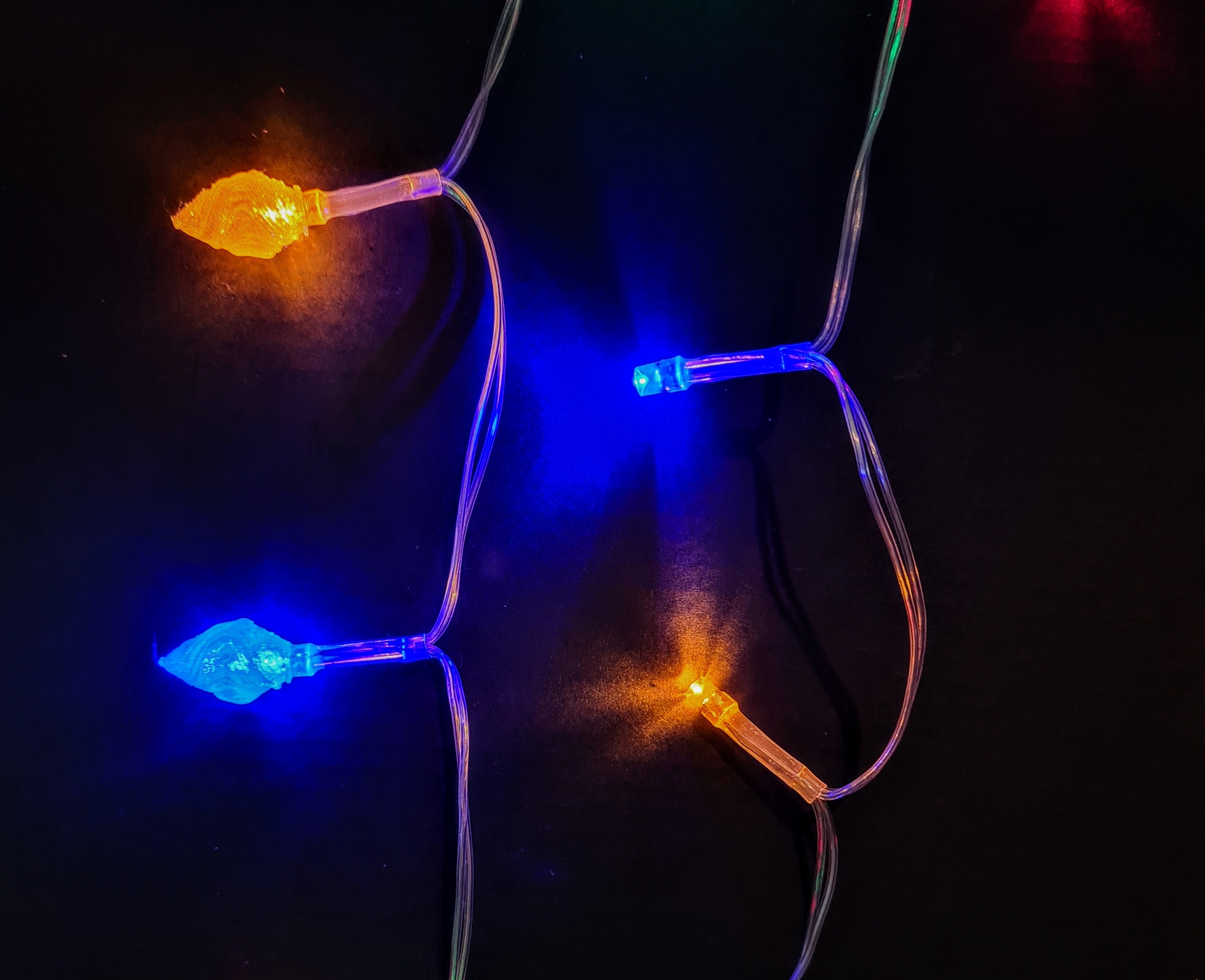 LED Fairy Light Diffuser - Spiral 3d model
