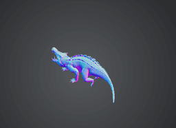 KAPROSUCHUS 3d model