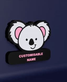 Cute Koala - LED Lightbox 3d model