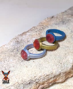 RING WITH GEM 3d model
