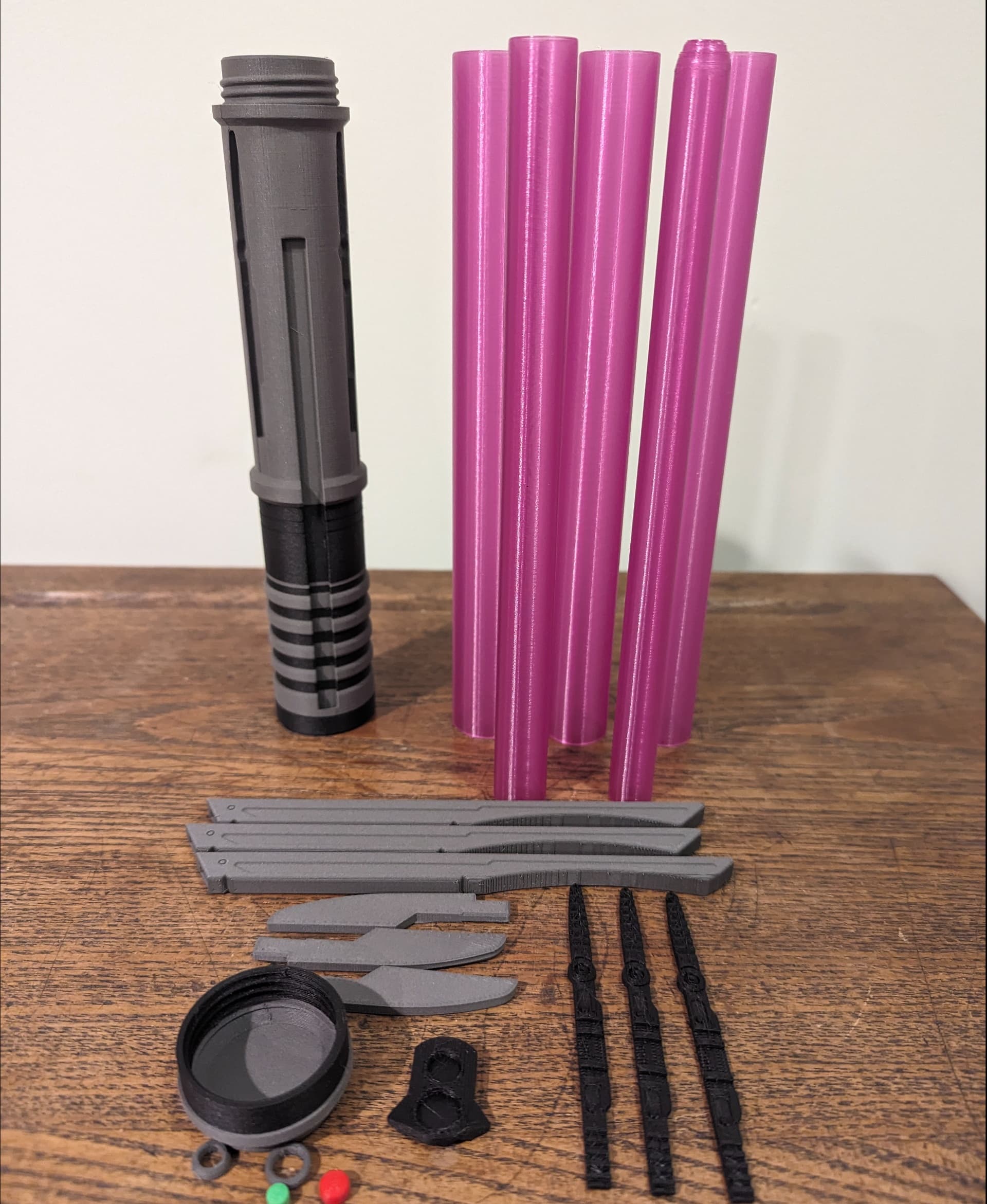ProtoPasta Stainless Steel Filled Composite and Matte Fiber
AtomicFilament Amethyst Violet
and some 3DGloop