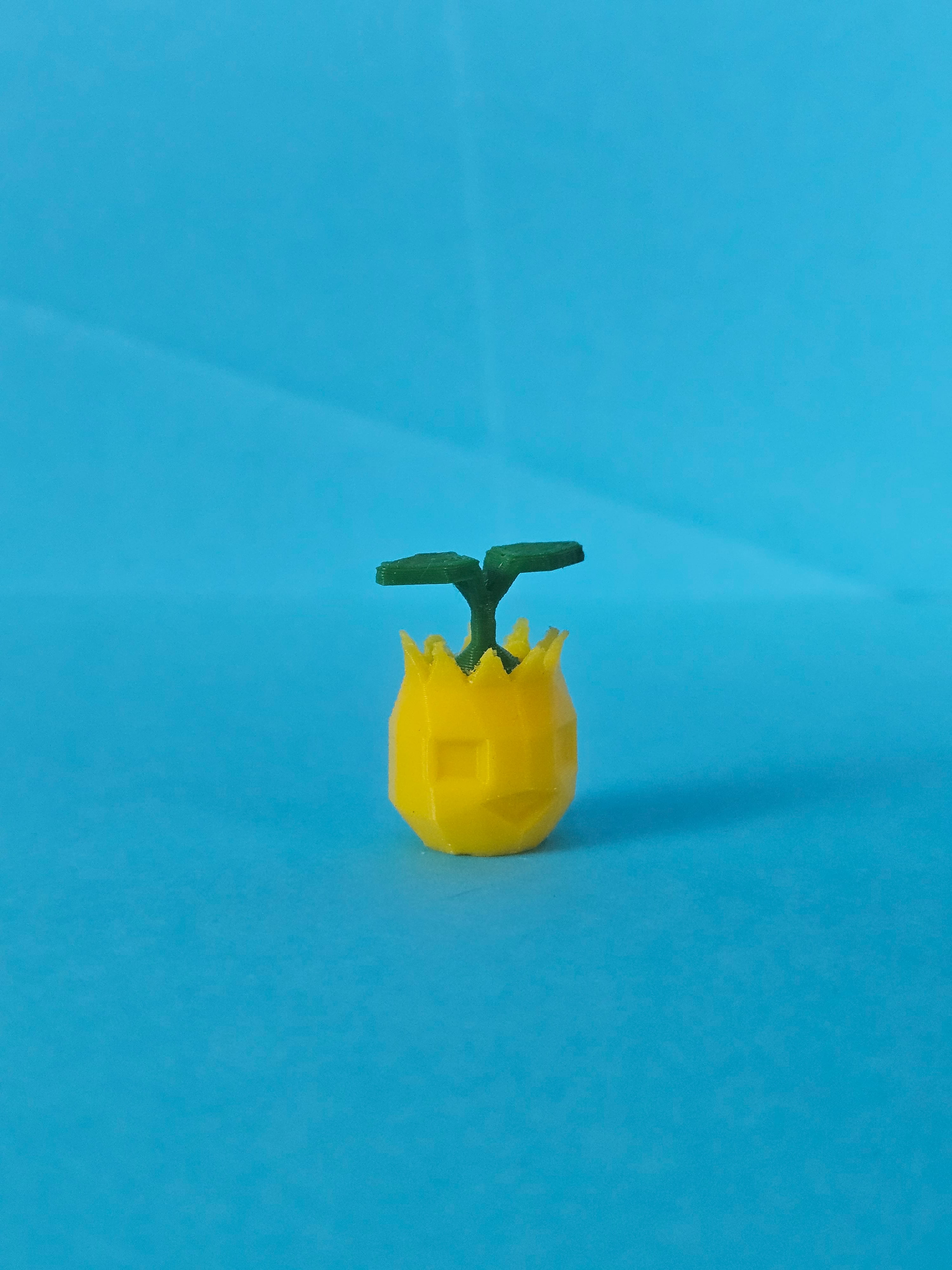 Sunkern Low Poly Pokemon 3d model