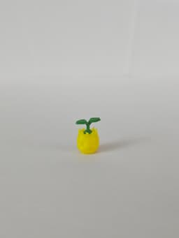 Sunkern Low Poly Pokemon 3d model