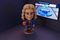 Isaac Newton.stl 3d model